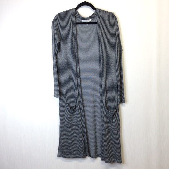 Aeropostale Jackets & Blazers - Aeropostale Cardigan DUSTER Gray Knit Sz S